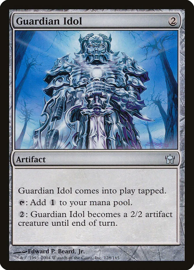 2004 Fifth Dawn Guardian Idol uncommon #128 unlisted card image