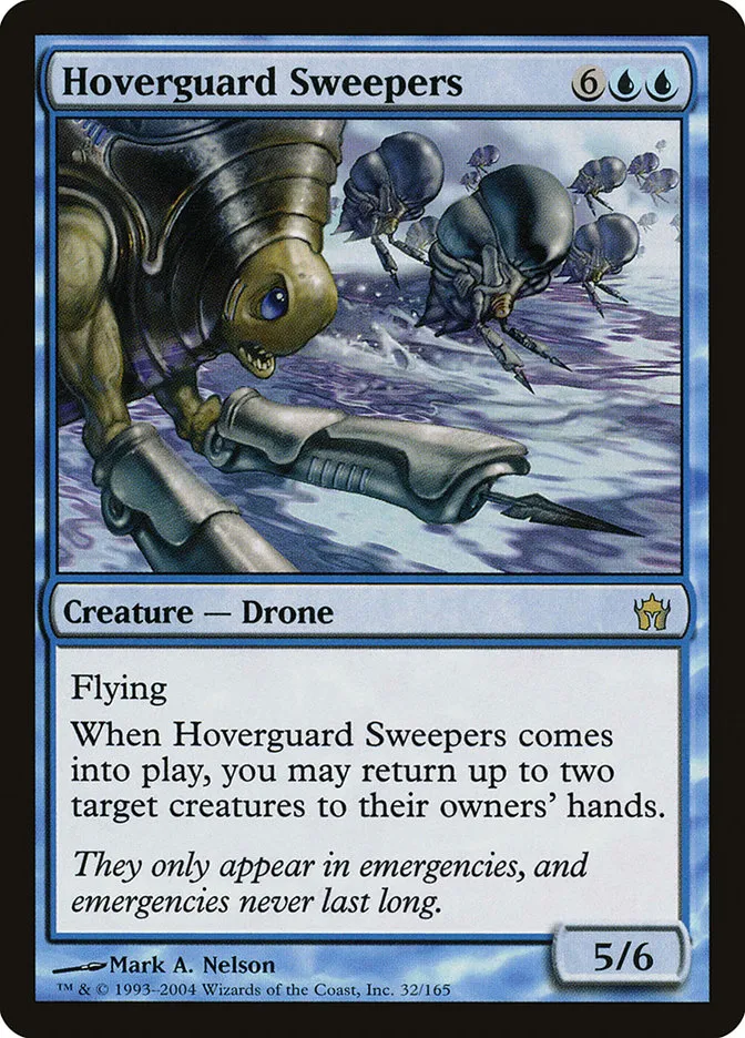 2004 Fifth Dawn Hoverguard Sweepers rare #32 unlisted card image