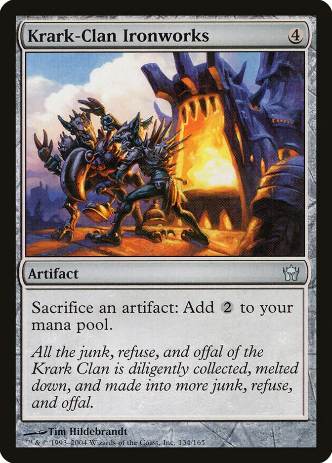 2004 Fifth Dawn Krark-Clan Ironworks uncommon #134 unlisted card image