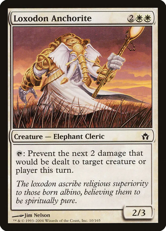 2004 Fifth Dawn Loxodon Anchorite common #10 unlisted card image