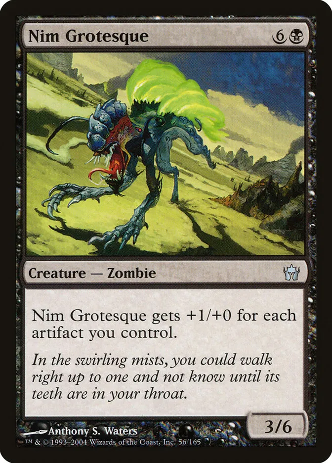 2004 Fifth Dawn Nim Grotesque uncommon #56 unlisted card image