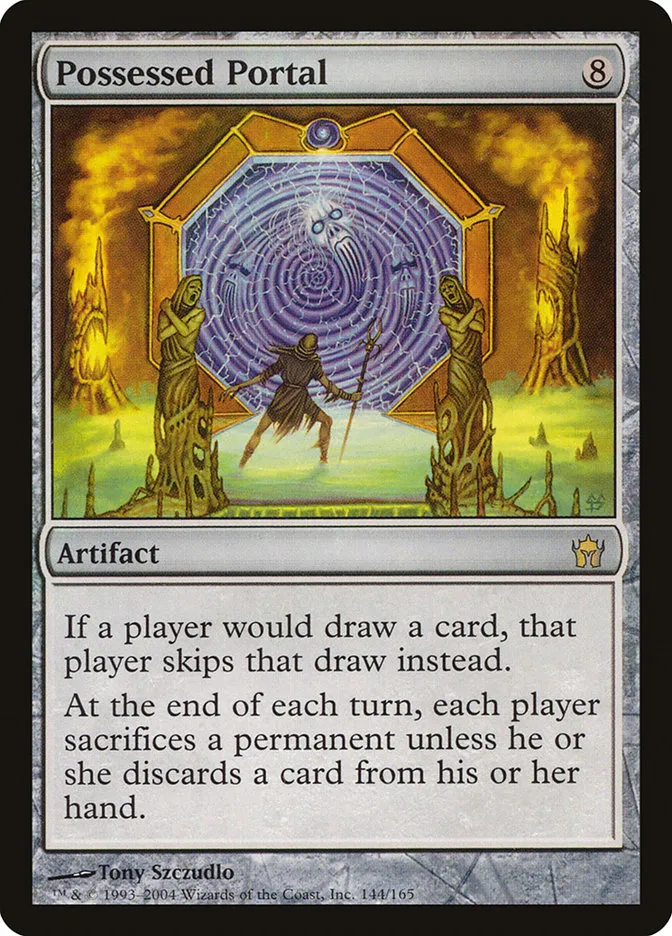 2004 Fifth Dawn Possessed Portal rare #144 unlisted card image