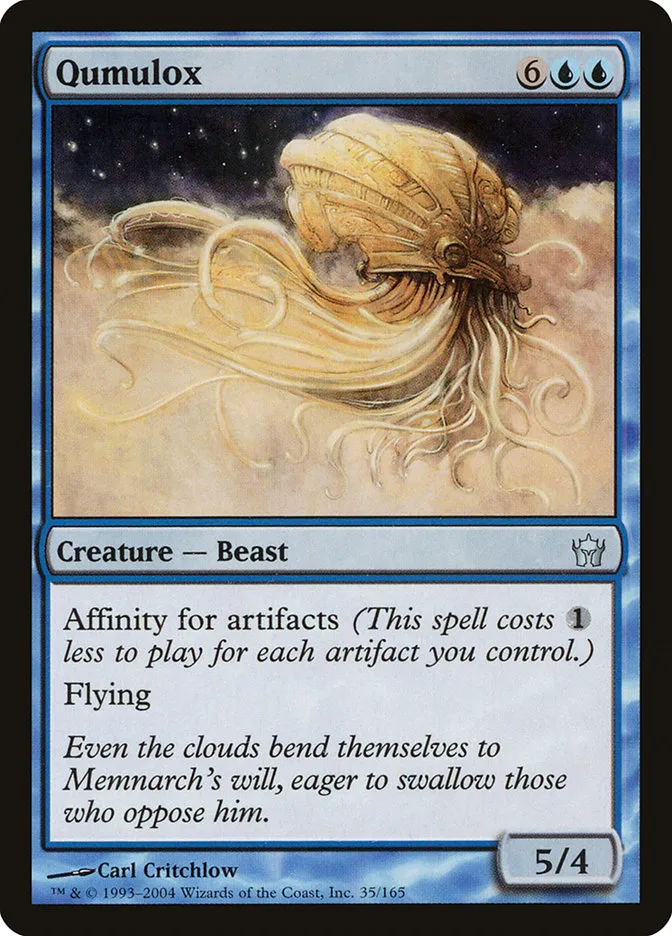 2004 Fifth Dawn Qumulox uncommon #35 unlisted card image
