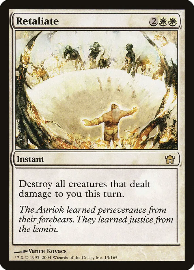 2004 Fifth Dawn Retaliate rare #13 unlisted card image