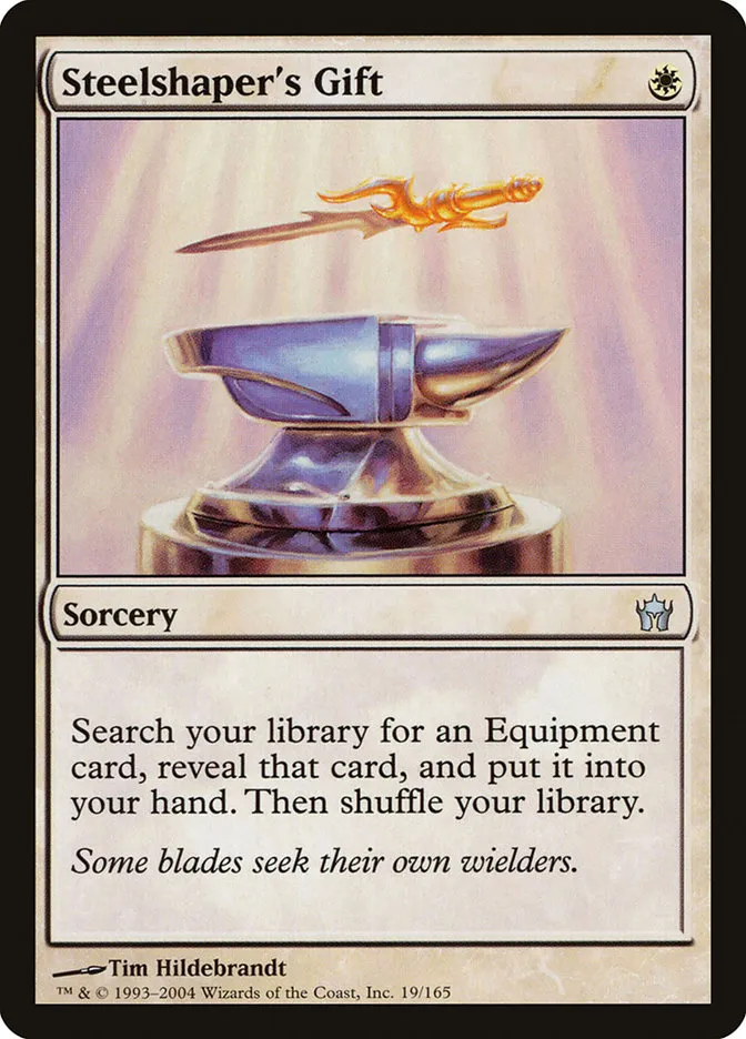 2004 Fifth Dawn Steelshaper's Gift uncommon #19 unlisted card image