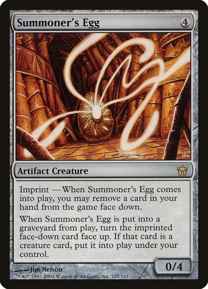 2004 Fifth Dawn Summoner's Egg rare #157 unlisted card image