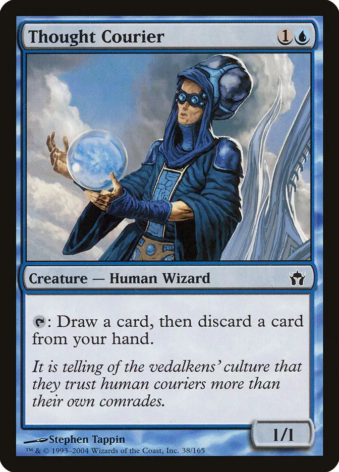 2004 Fifth Dawn Thought Courier common #38 unlisted card image