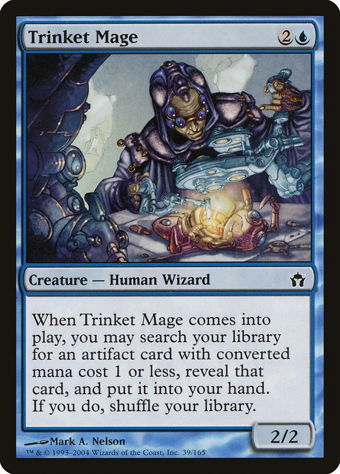 2004 Fifth Dawn Trinket Mage common #39 unlisted card image