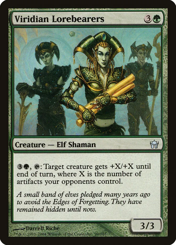 2004 Fifth Dawn Viridian Lorebearers uncommon #99 unlisted card image