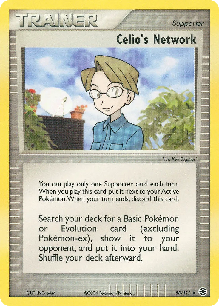 2004 FireRed & LeafGreen Celio's Network Uncommon #088/112 Uncommon card image