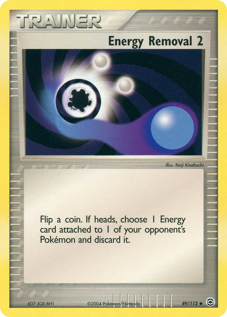 2004 FireRed & LeafGreen Energy Removal 2 Uncommon #089/112 Uncommon card image