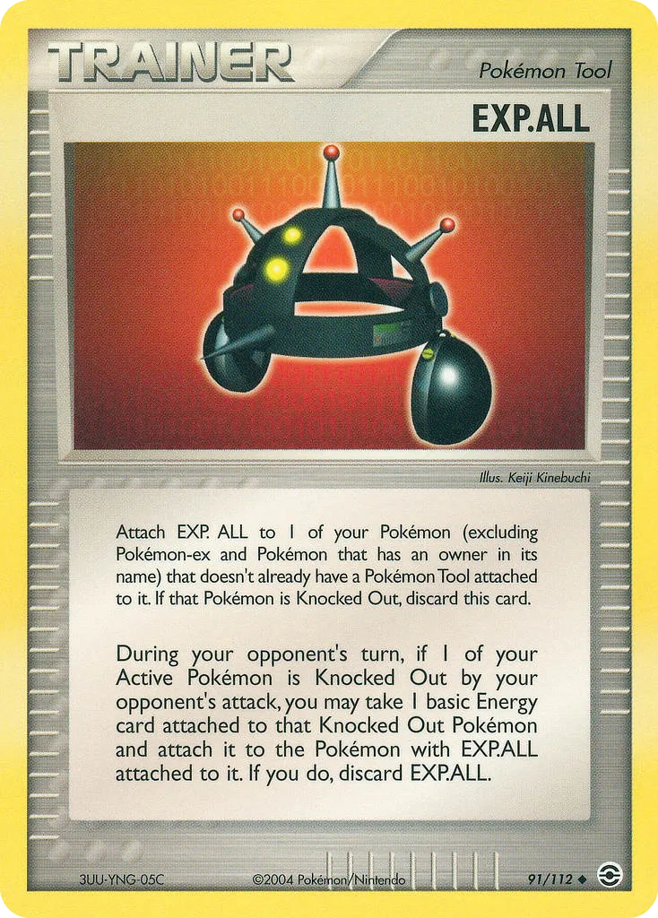 2004 FireRed & LeafGreen EXP.ALL Uncommon #091/112 Uncommon card image