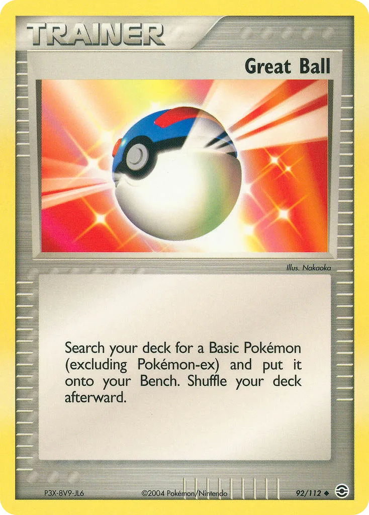 2004 FireRed & LeafGreen Great Ball Uncommon #092/112 Uncommon card image