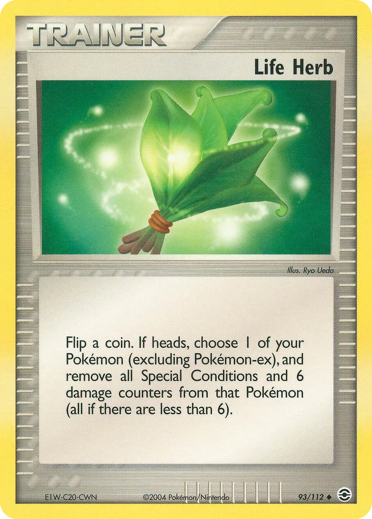 2004 FireRed & LeafGreen Life Herb #093/112 Uncommon card image