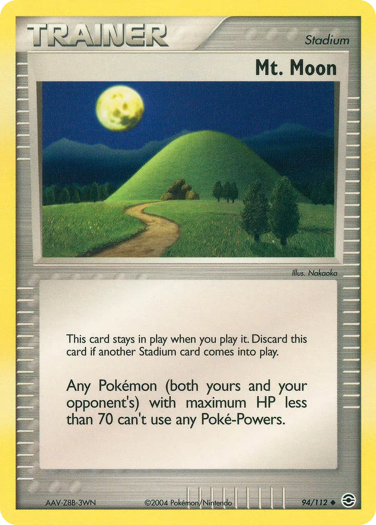 2004 FireRed & LeafGreen Mt. Moon Uncommon #094/112 Uncommon card image