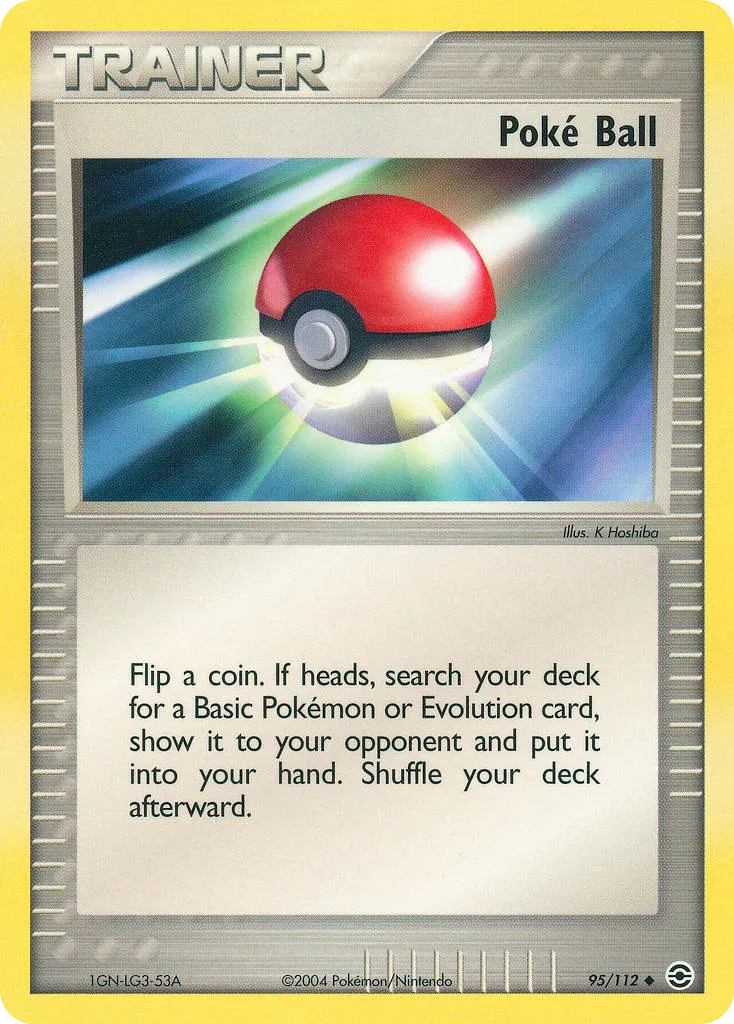 2004 FireRed & LeafGreen Poké Ball #095/112 Uncommon card image