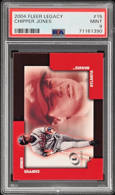 2004 Fleer Chipper Jones Legacy #15 card image