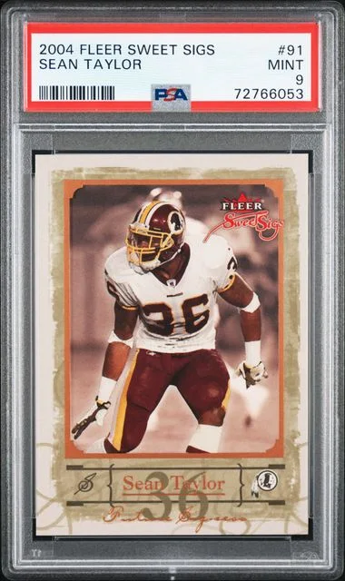 2004 Fleer Sweet Sigs Sean Taylor #91 card image
