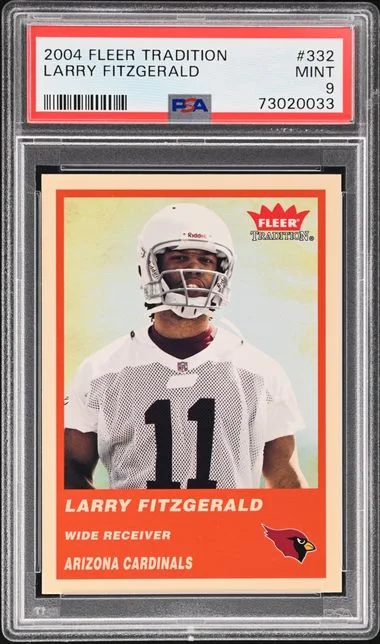 2004 Fleer Tradition Larry Fitzgerald #332 card image