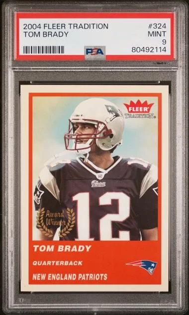 2004 Fleer Tradition Tom Brady #324 card image