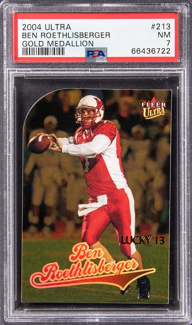 2004 Fleer Ultra Ben Roethlisberger Gold Medallion #213 card image
