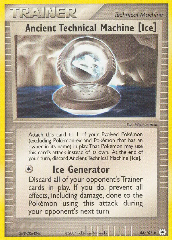 2004 Hidden Legends Ancient Technical Machine [Ice] Uncommon #084/101 Uncommon card image