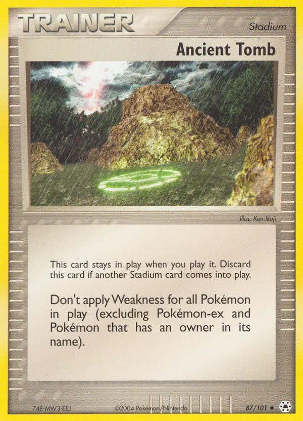 2004 Hidden Legends Ancient Tomb #087/101 Uncommon card image