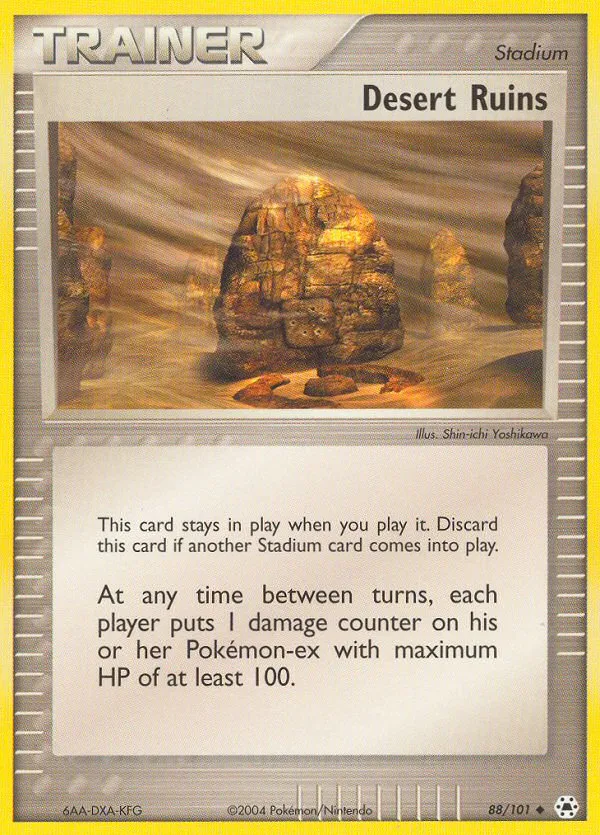 2004 Hidden Legends Desert Ruins Uncommon #088/101 Uncommon card image