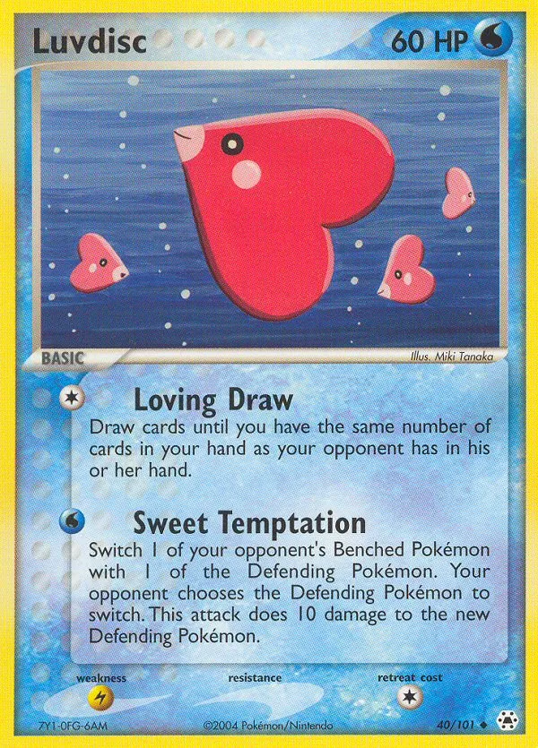 2004 Hidden Legends Luvdisc Uncommon #040/101 Uncommon card image