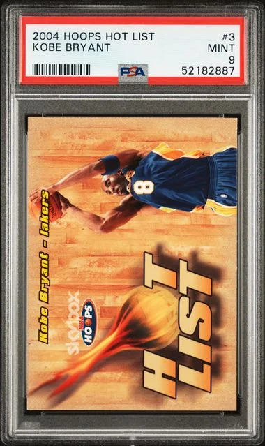 2004 Hoops Kobe Bryant Hot List #3 card image