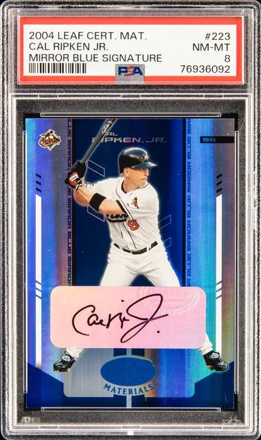 2004 Leaf Certified Materials Cal Ripken Jr. #223 card image