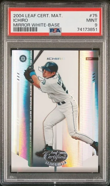 2004 Leaf Certified Materials Ichiro #75 card image
