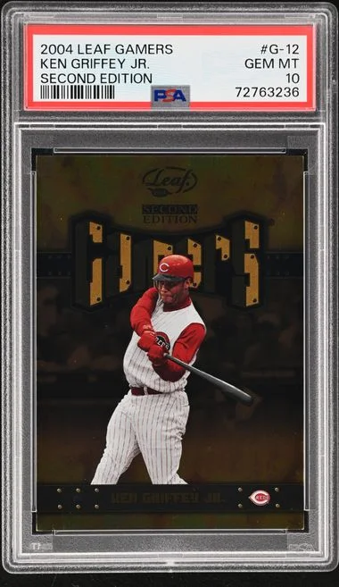 2004 Leaf Ken Griffey Jr. Gamers Second Edition #G-12 card image