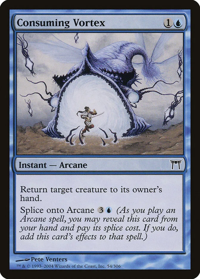 2004 Champions of Kamigawa Consuming Vortex #54 common card image
