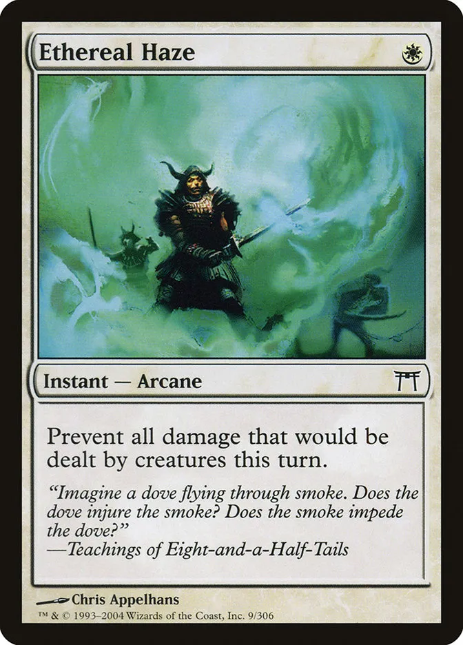2004 Champions of Kamigawa Ethereal Haze common #9 common card image