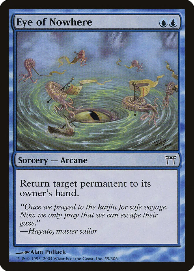 2004 Champions of Kamigawa Eye of Nowhere #59 common card image
