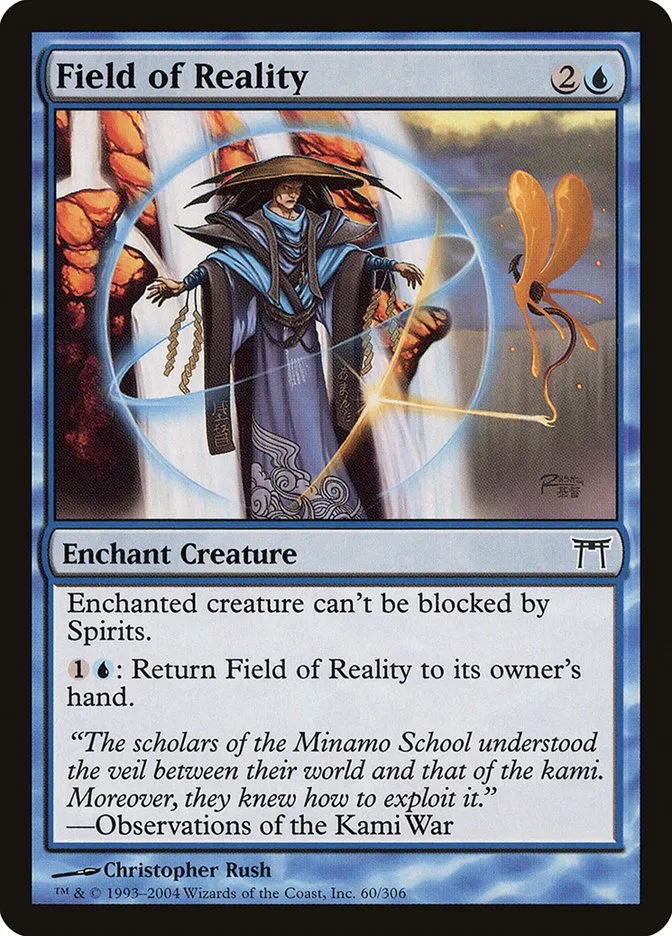 2004 Champions of Kamigawa Field of Reality #60 common card image