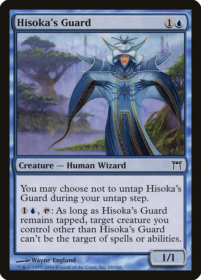 2004 Champions of Kamigawa Hisoka's Guard #68 common card image