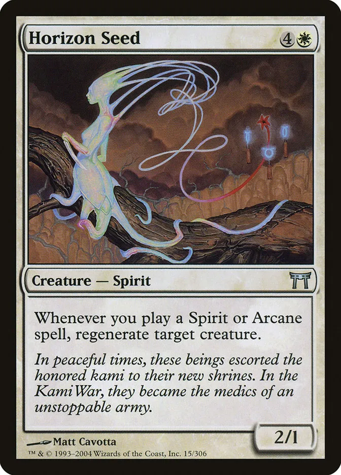 2004 Champions of Kamigawa Horizon Seed uncommon #15 uncommon card image