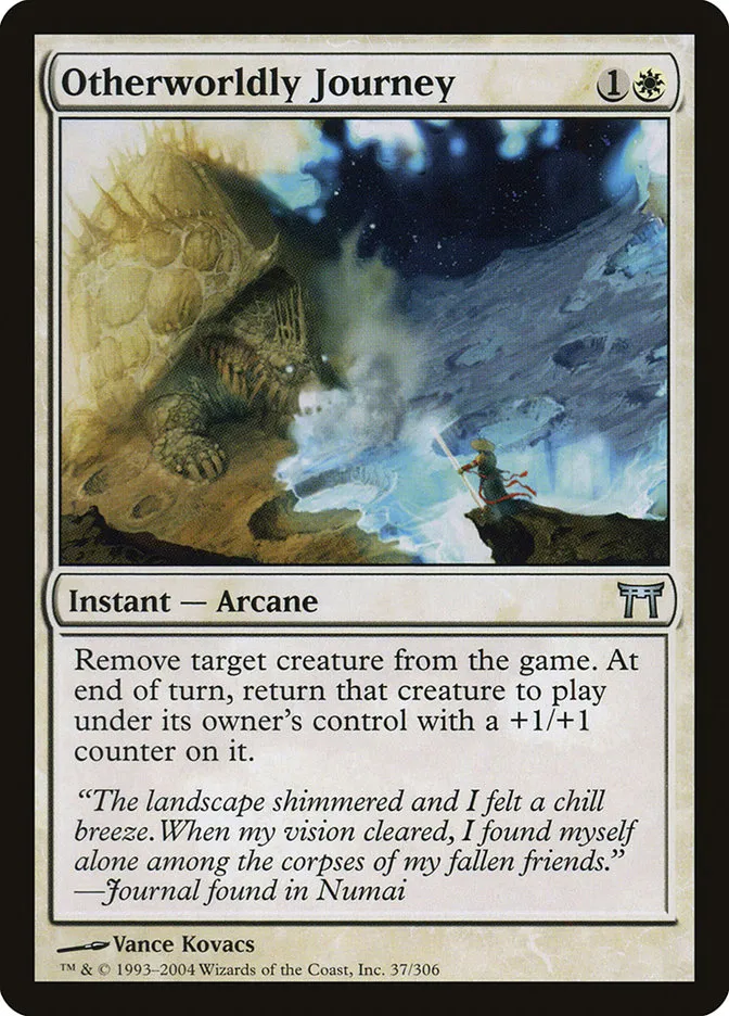 2004 Champions of Kamigawa Otherworldly Journey uncommon #37 uncommon card image