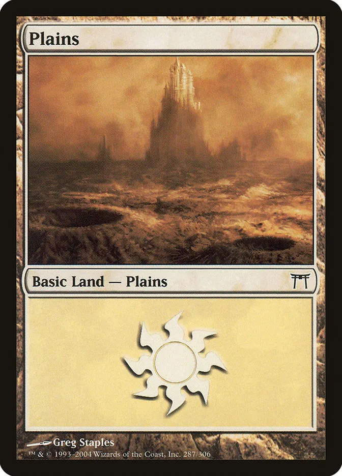 2004 Champions of Kamigawa Plains #287 common card image
