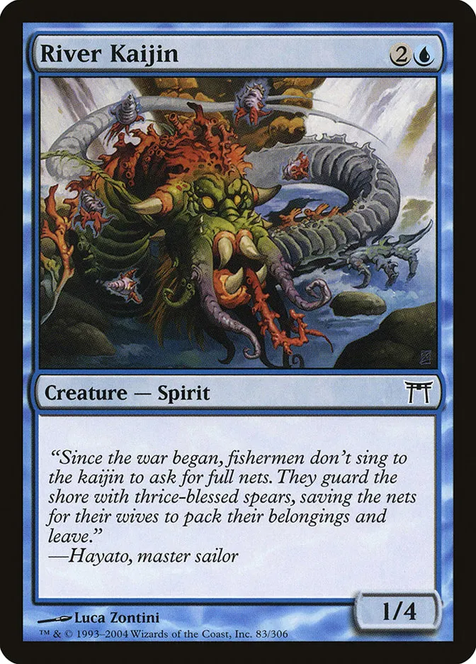2004 Champions of Kamigawa River Kaijin #83 common card image