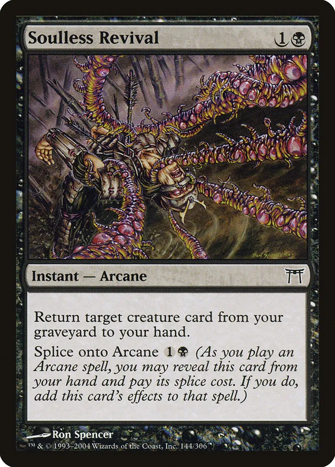 2004 Champions of Kamigawa Soulless Revival #144 common card image