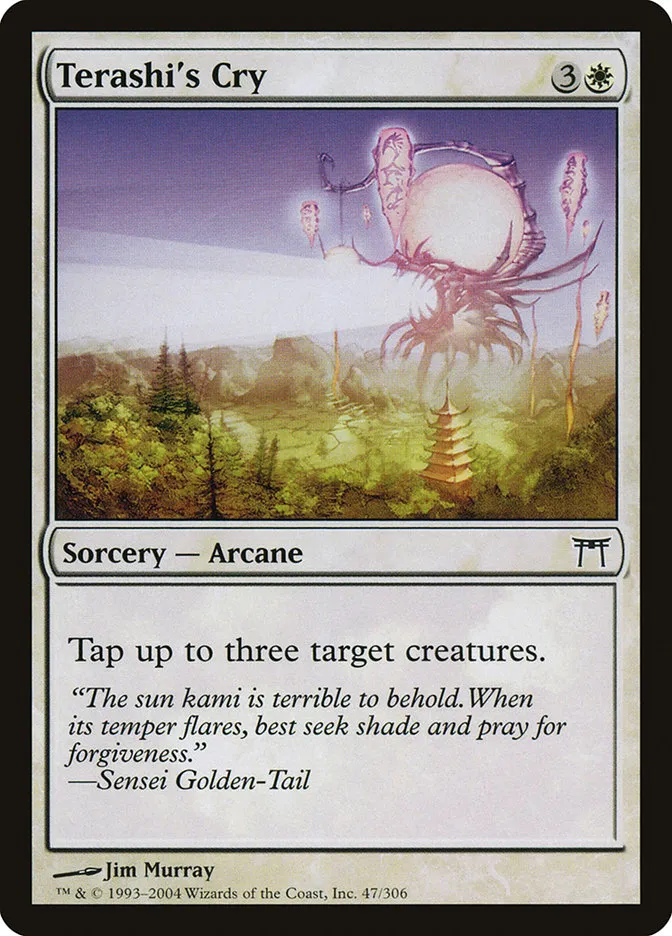 2004 Champions of Kamigawa Terashi's Cry #47 common card image