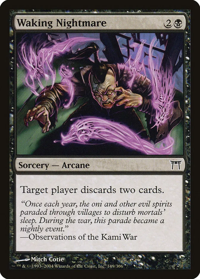 2004 Champions of Kamigawa Waking Nightmare #149 common card image
