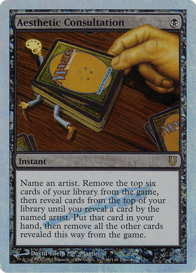 2004 Unhinged Aesthetic Consultation #48★ rare card image