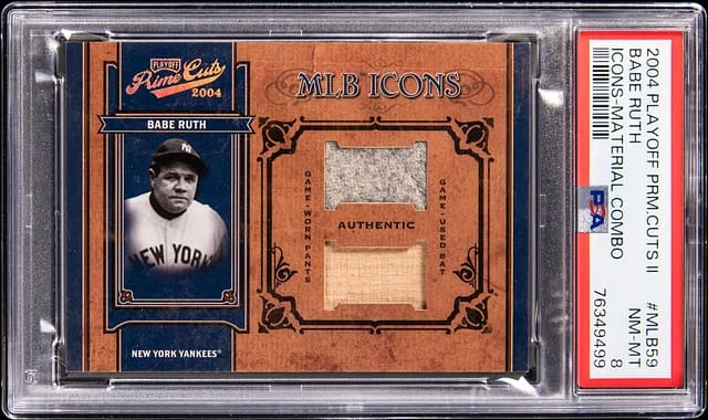 2004 Playoff Babe Ruth II Icons-Material Combo #MLB59 card image
