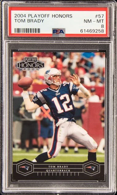 2004 Playoff Honors Tom Brady #57 card image