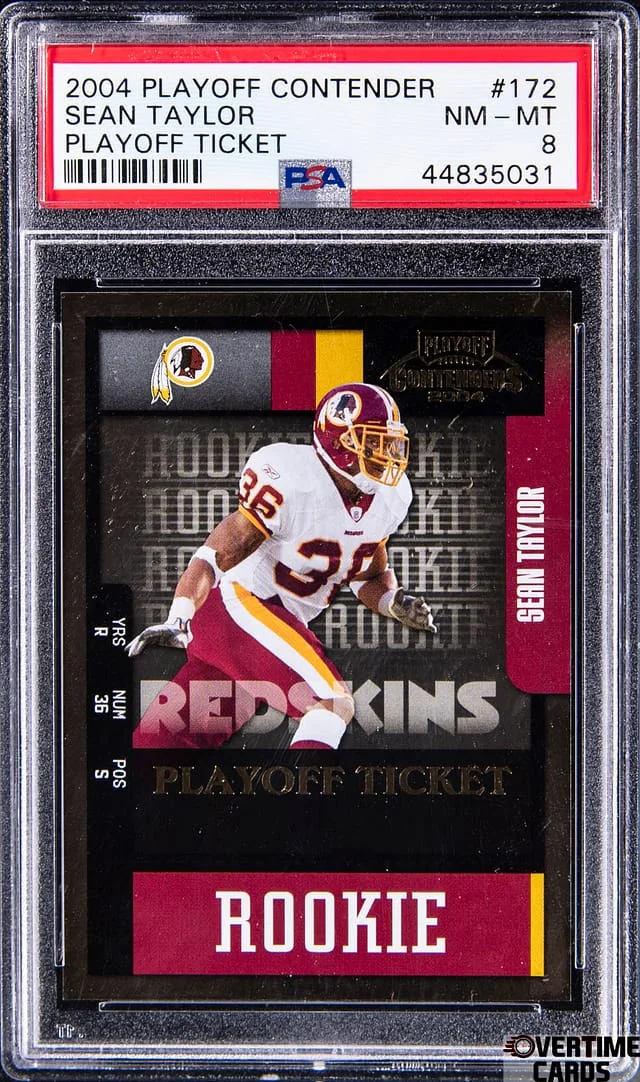2004 Playoff Sean Taylor Playoff Ticket #172 card image