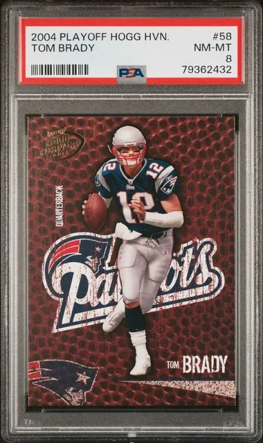 2004 Playoff Tom Brady Hogg Heaven #58 card image